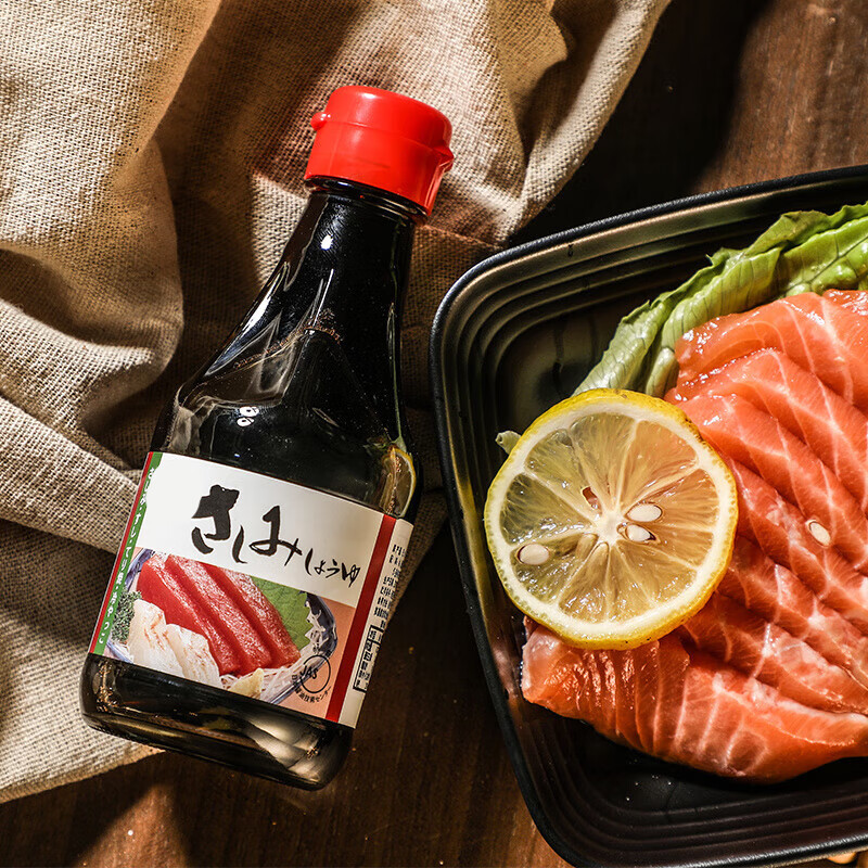 禾澹刺身酱油200ml*6瓶鱼生寿司酱油刺身生鱼片调味蘸食
