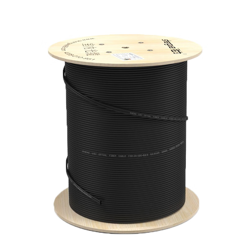 shengwei fsm-oph-02c-9 皮线光纤室外网线单模双芯自承式蝶形光缆