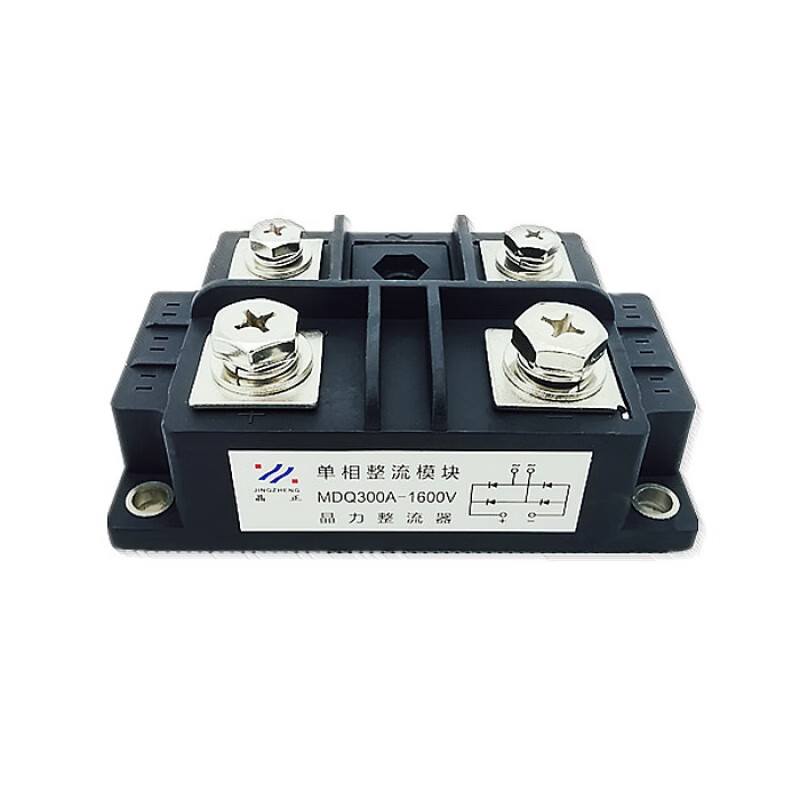 单相整流桥模块充电器mdq300a1600v大功率直流电300a晶力整流器