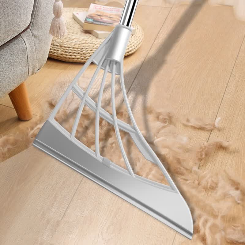 houya家用多功能硅胶扫把 刮水扫地两用 静电除尘魔术扫把 尘魔术扫把