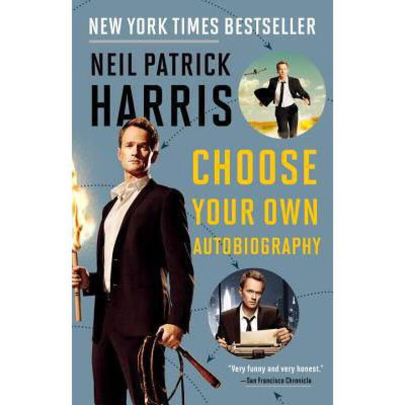 neil patrick harris: choose your own autobio. 英文原版
