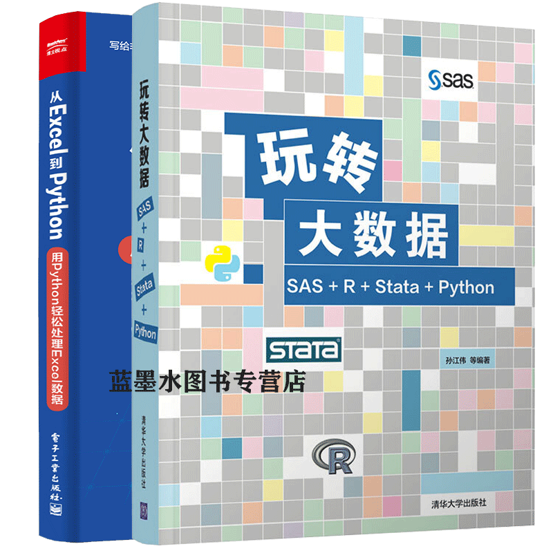 玩转大数据：SAS+R+Stata+Python+从Excel到Python：用Python轻松处理