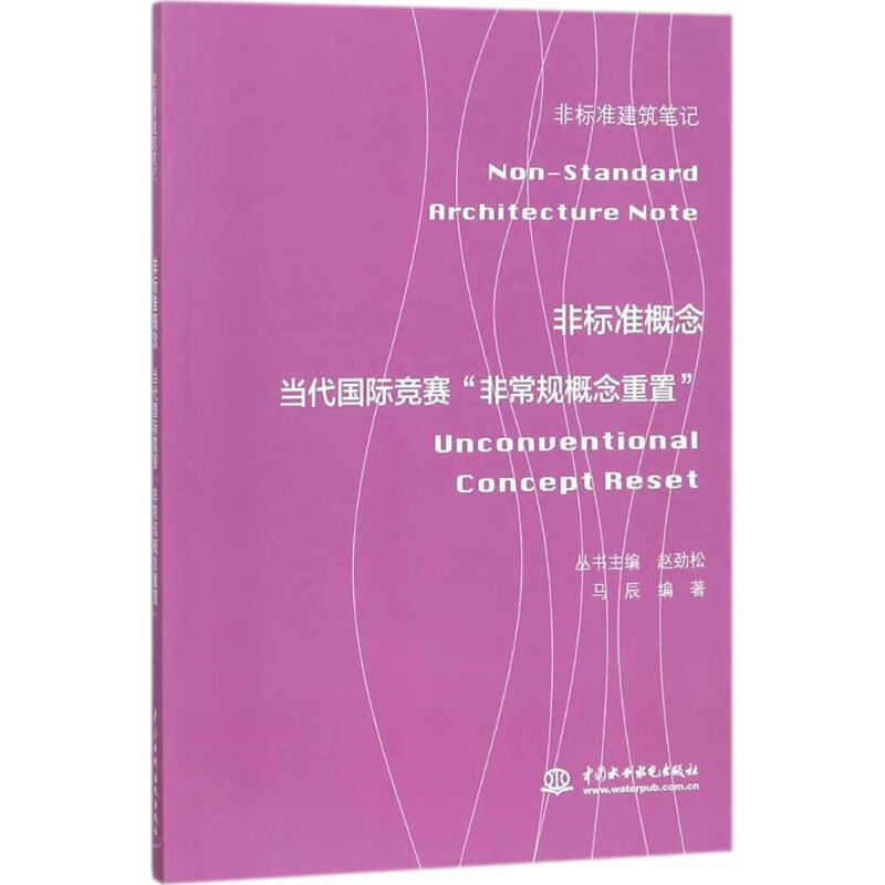 RT现货包邮 非标准概念:当代国际竞赛“规概念重置”:concept reset马辰中国水利水电出版