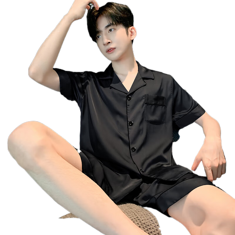 雅鹿珊瑚绒睡衣男冬季加绒加厚男士家居服套装2025新款秋冬男款法兰绒 NSJLY-KS17深灰雪花绒K字标男 XL 男(130-150斤)