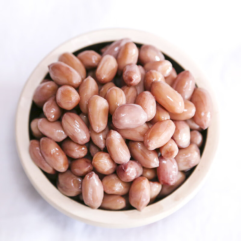 农色惠五香卤煮花生米真空咸味水煮湿花生零食下酒菜花生 200g *5