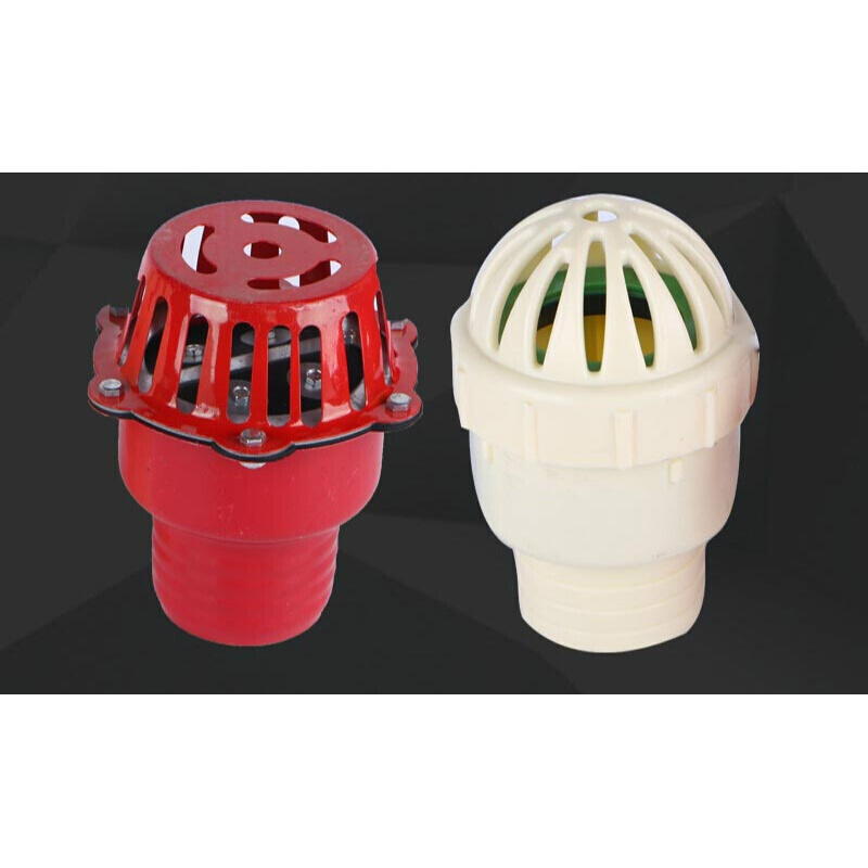 1-8寸abs1-8寸抽水泵底阀莲蓬头过滤塑料止回阀花篮头水泵吸水过 1寸