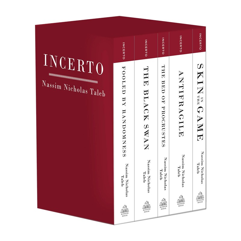 预订incerto: fooled by randomness, the black swan, the bed of