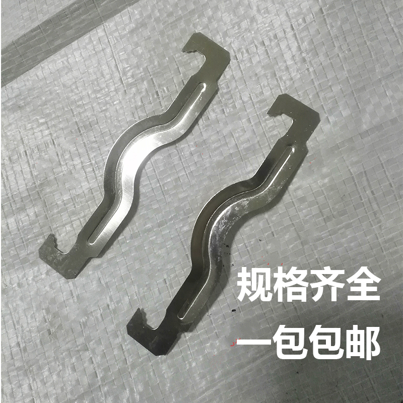 京必诚kbg弹簧卡片20管卡25蝴蝶卡jdg电线管固定丝杆吊卡不锈钢吊筋卡