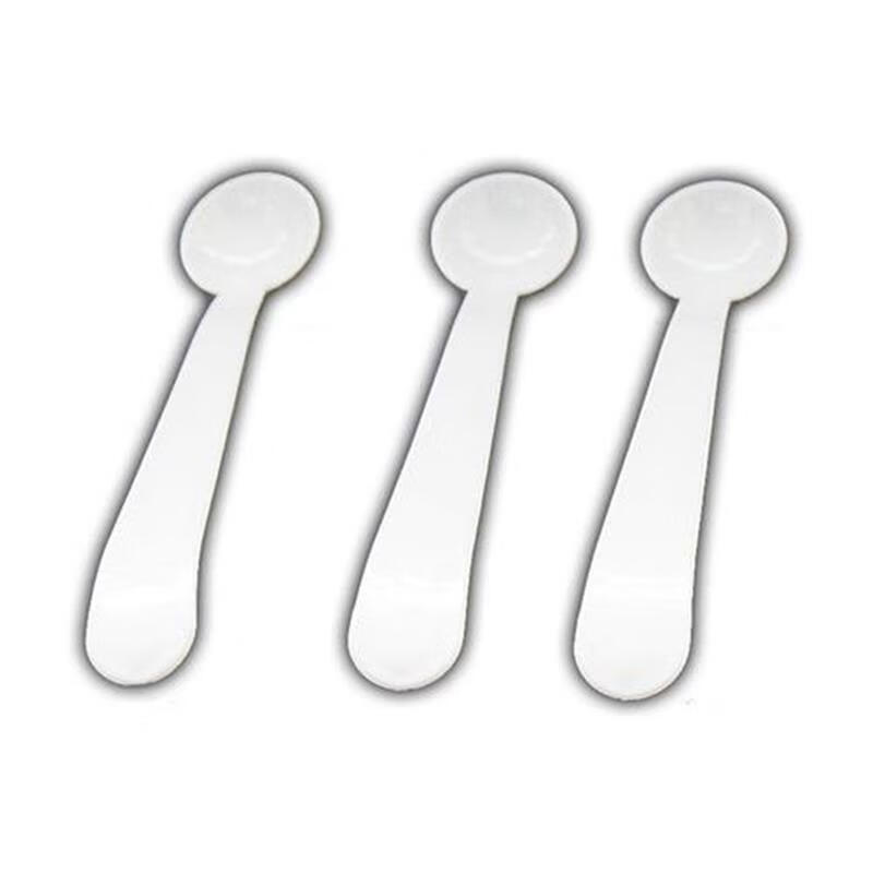 2g克盐勺塑料量勺厨房家用控盐勺计量e勺diy分装工具小勺子 果粉 2克