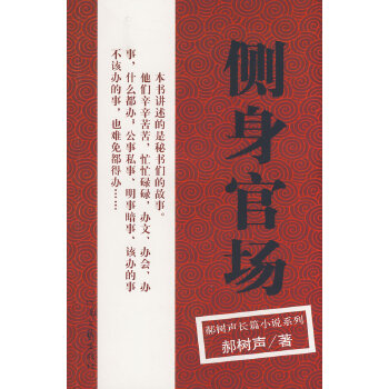 郝树声－侧身官场【正版图书】