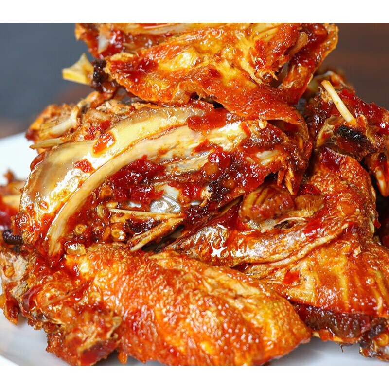 味巴哥(mostdelicious)麻辣鱼嘴巴150g  湖南特产鱼下巴鱼嘴吧零食