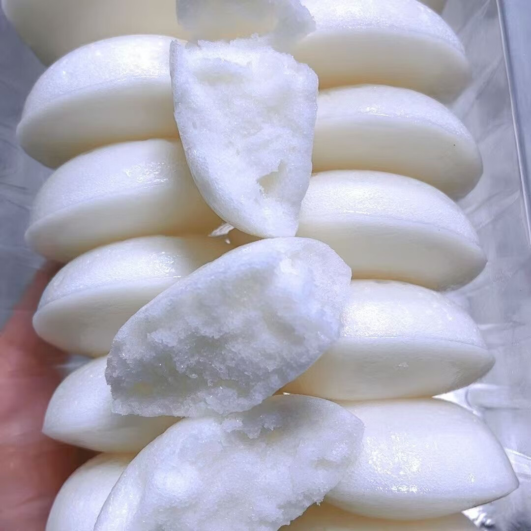 四川特产泡粑珍珠米糕酒酿米馒头传统手工小吃糕点大米糕发糕零食 小圆白米糕 300g(10个)*3袋