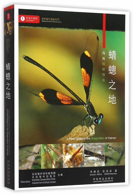 蜻蟌之地-海南蜻蜓图鉴 科学与自然 书籍