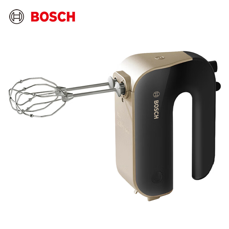 博世(Bosch)进口打蛋器家用轻音电动小型烘焙搅拌器打蛋机打奶油机 MFQM490BCN【上新】