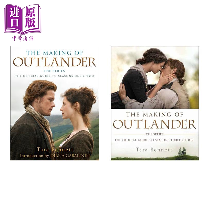 2本套装 英文原版 the making of outlander tara bennett