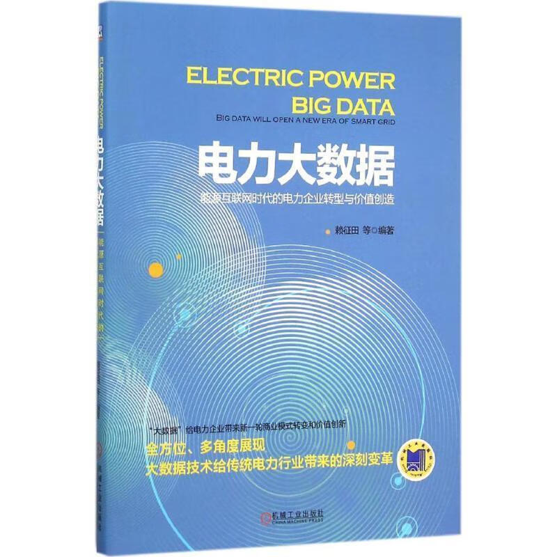 电力大数据:能源互联网时代的电力企业转型与价值创造【正版图书,放心