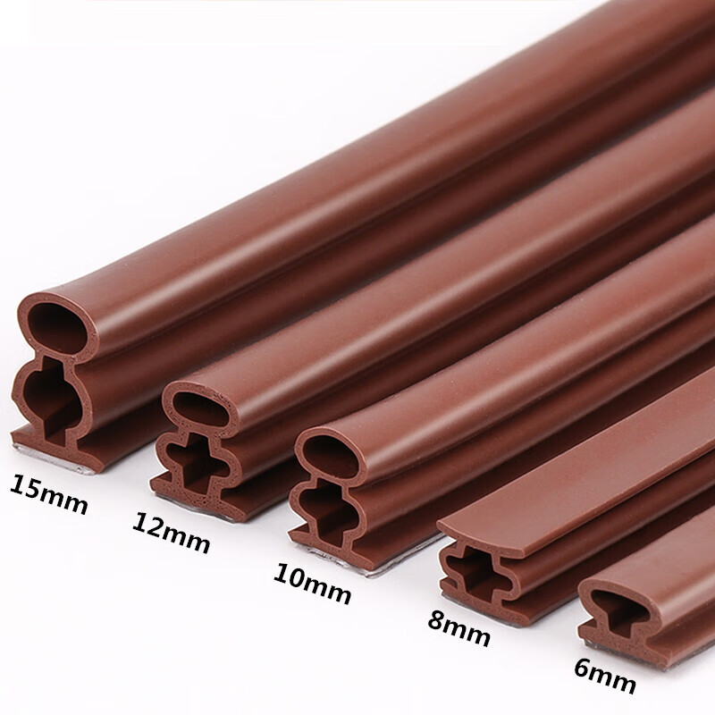 仁聚益定制防盗门压条防盗门大门密封条防风隔音胶条自粘硅胶门边门缝