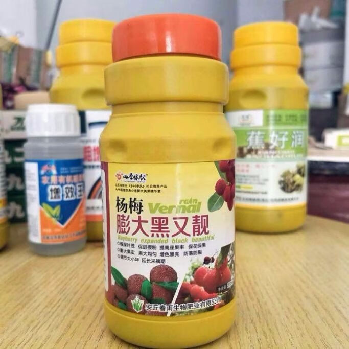 杨梅专用膨大素肥料专用肥 生长调节剂植物叶面肥 果树增甜黑亮 1瓶