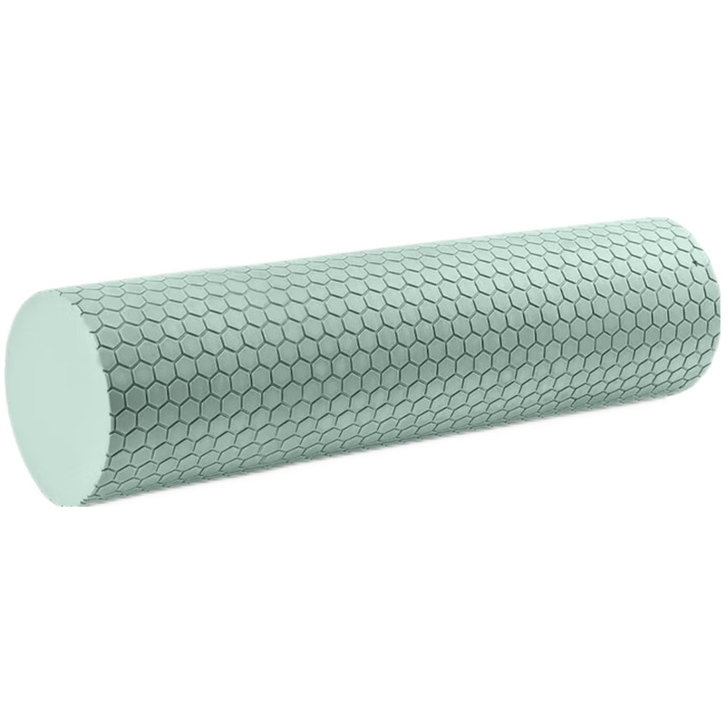 捷英飛 浮點泡沫軸 肌肉放松按摩軸滾軸 瑜伽輔助按摩棒 普拉提練習 菘藍綠60cm