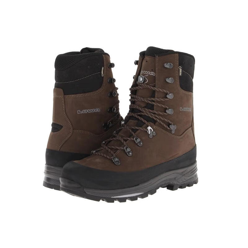 LOWA洛瓦 男鞋 Tibet GTX防水 高帮舒适 保暖缓震 户外登山男士徒步鞋 Sepia Black 44.5