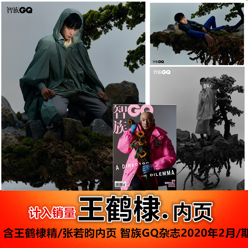 【张若昀/王鹤棣内页 】智族GQ杂志2020年2月/期 徐峥封面 男士时