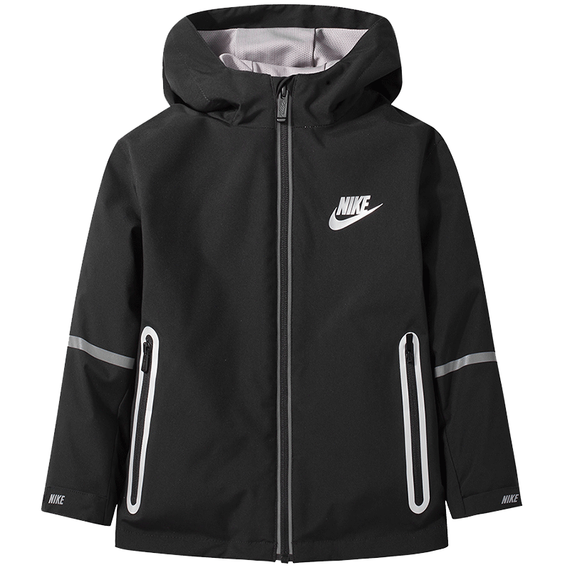 NIKE耐克童装男小童棉服冬季保暖棉服儿童外套大衣价格走势、评测