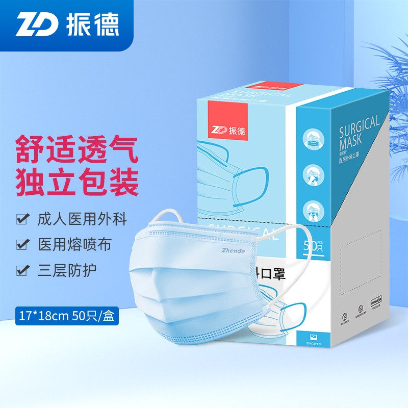 口罩市场价格走势,推荐振德医用外科口罩