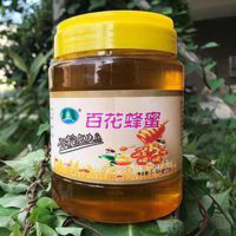 百花蜂蜜 2斤装一千克 蜂蜜野生0添加 农产品土蜂蜜纯 1000g/瓶