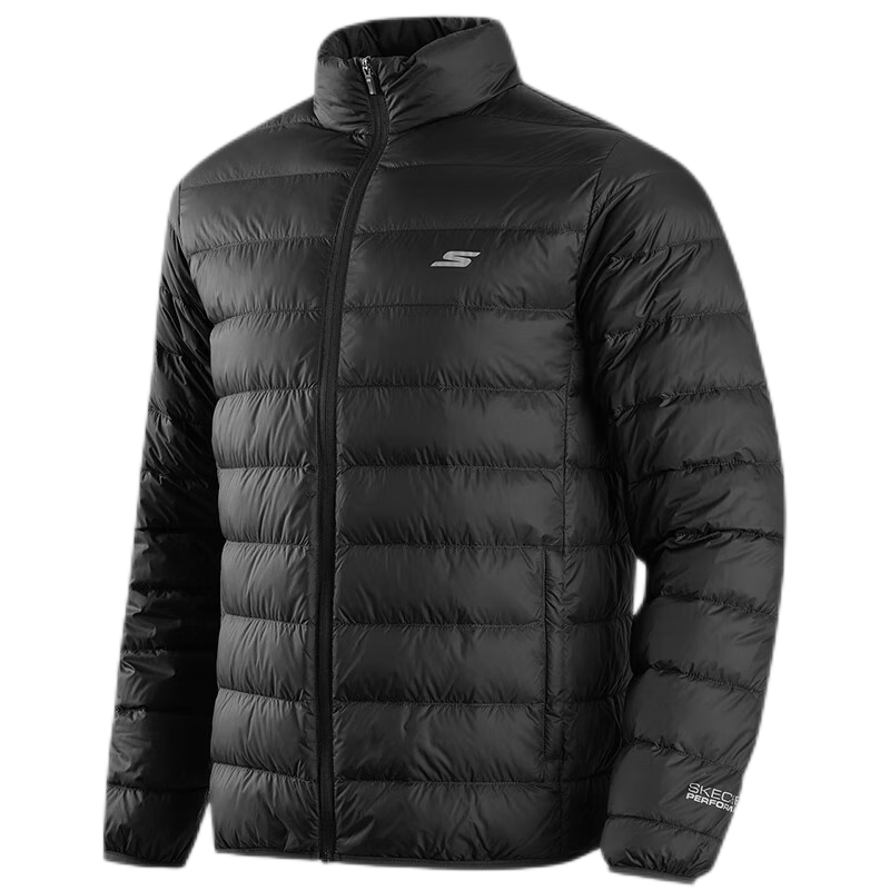 plus会员:skechers 斯凯奇 轻便短款羽绒服 p322m045