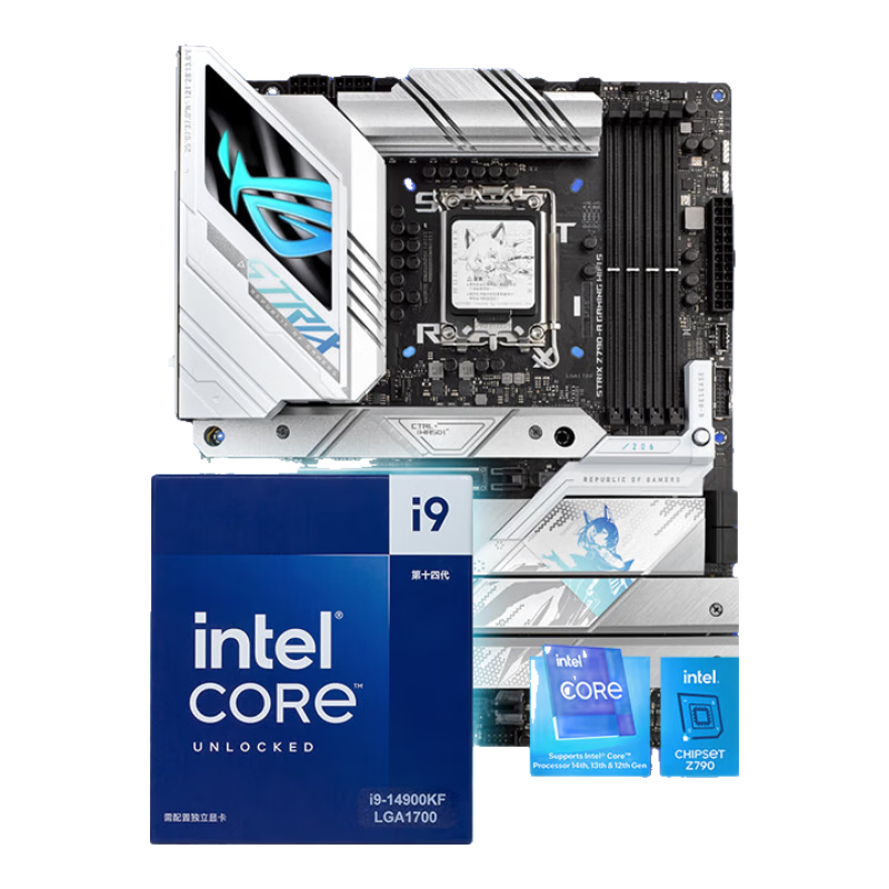 ˶ ROG Z790 ѩS+i9 14900KF CPUʵ5198Ԫ