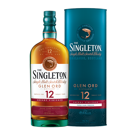 THE SINGLETON 苏格登（Singleton）12年 流金雪莉 高地产区 单一麦芽威士忌 洋酒700ml