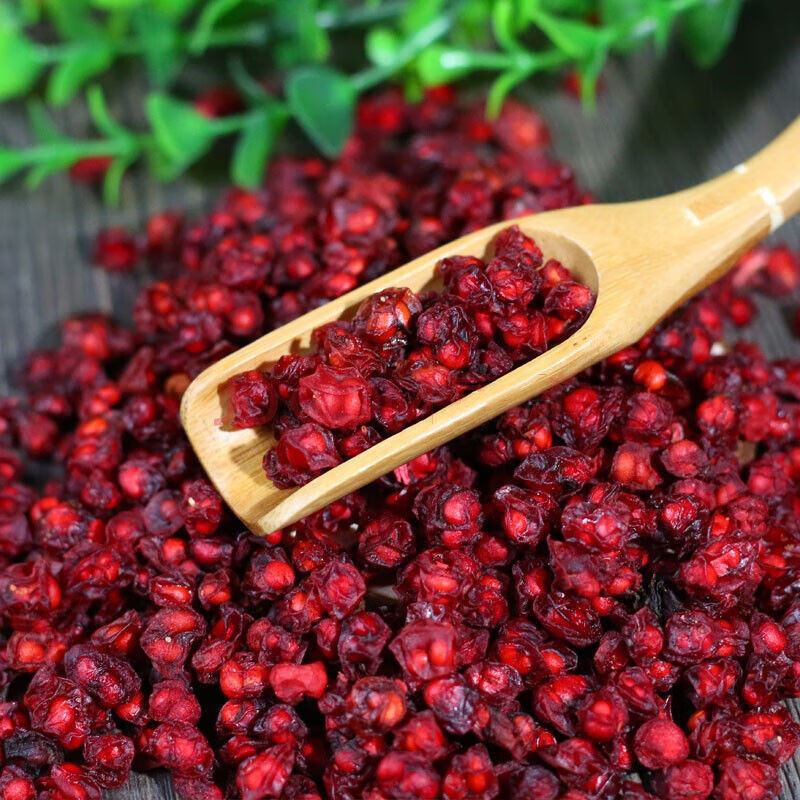 新鲜正宗五味子500g长白山泡水喝北五味子果精品 五味子100g