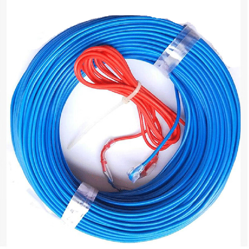 哩嗹啰嗹育苗地热加温线发热电热丝温室增温 100米地热线 220伏