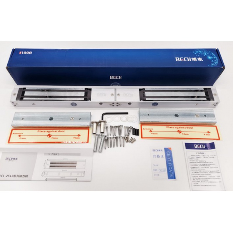 博克beck双门磁力锁280公斤 明装 挂装磁力锁两线磁力锁