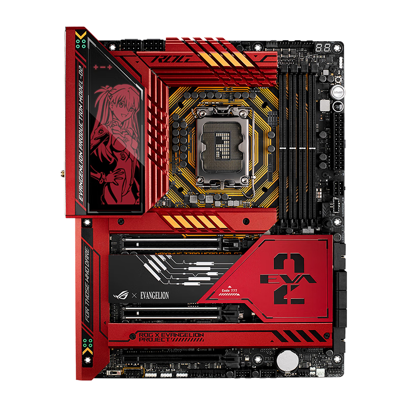 ROG MAXIMUS Z790 HERO 新世纪福音战士︱版EVA-02 支持DDR5 CPU 13900K/13700K（Intel Z790/LGA 1700）