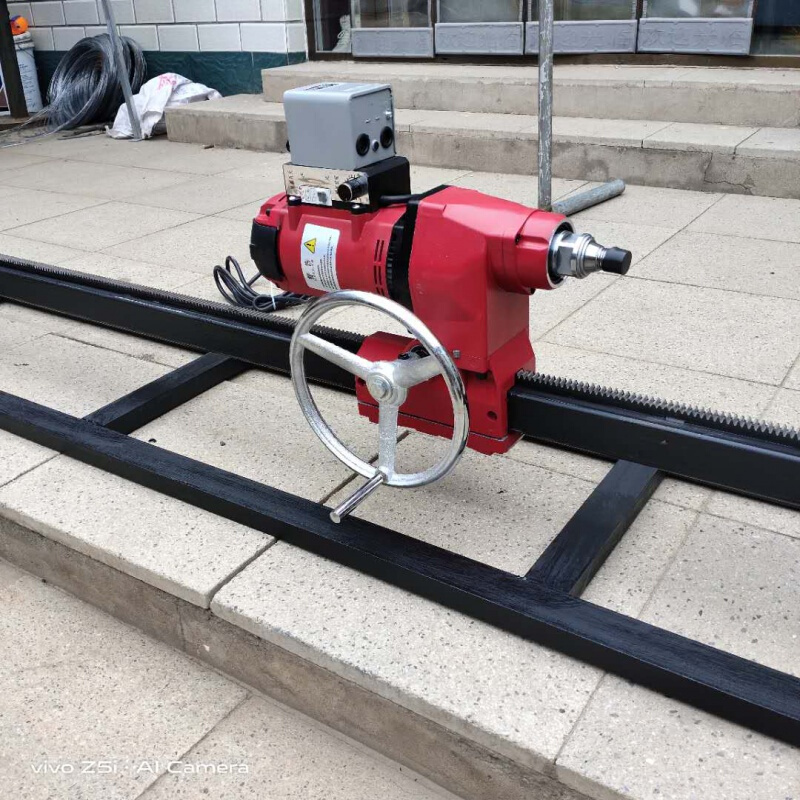 惠利得 水钻顶管机自来水入户打孔机横穿马路钻孔机小型管道过路铺管