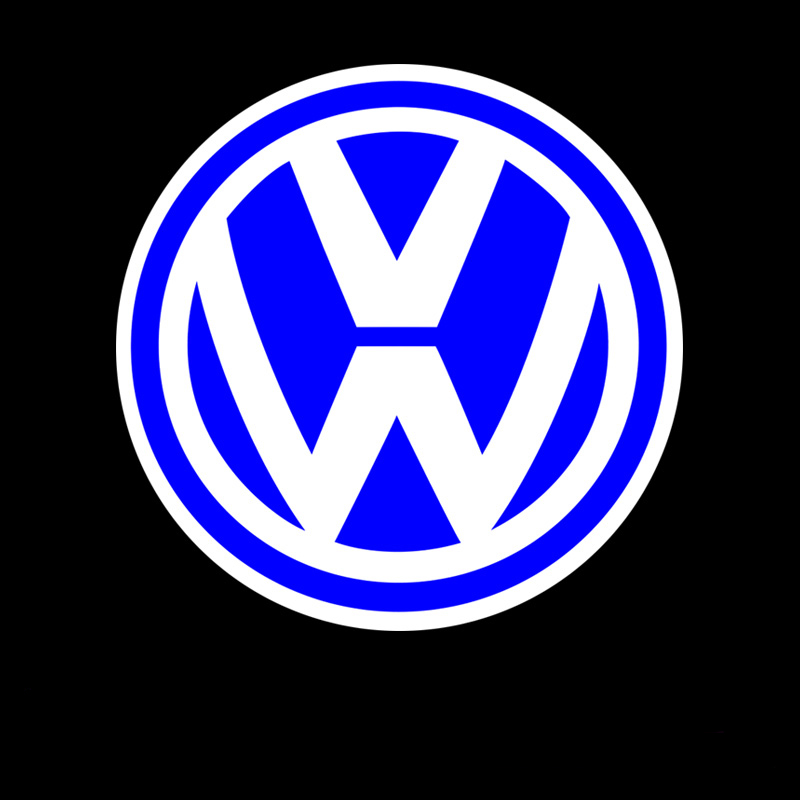 速腾迎宾灯改装饰速腾车门投影灯氛围灯照地灯 [大众电池板]大众原标