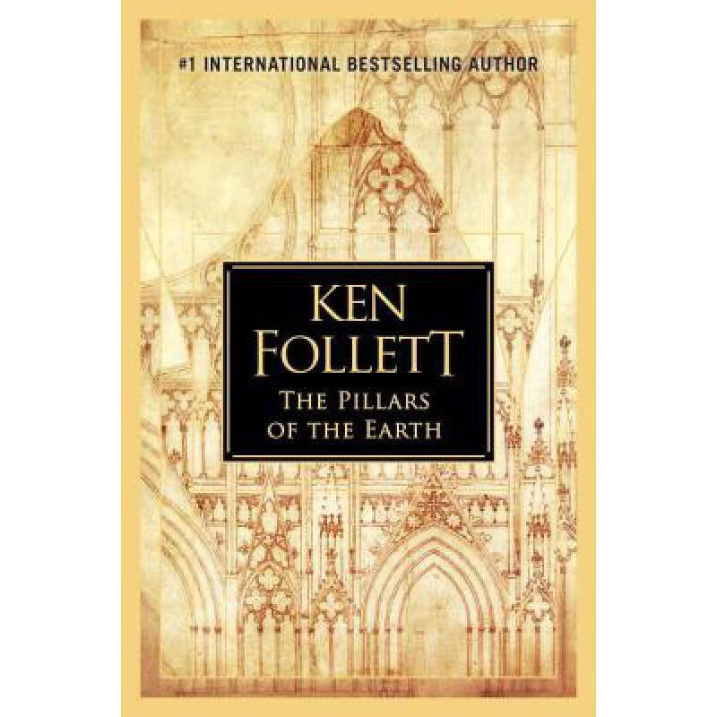 the pillars of the earth 英文原版 历史小说 精装 ken follett