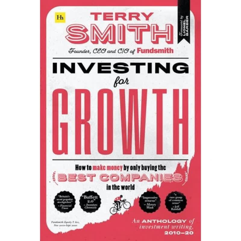预订 成长股的投资之道 Investing for Growth: How to Make Money by Only Buying the Best Companies in the World