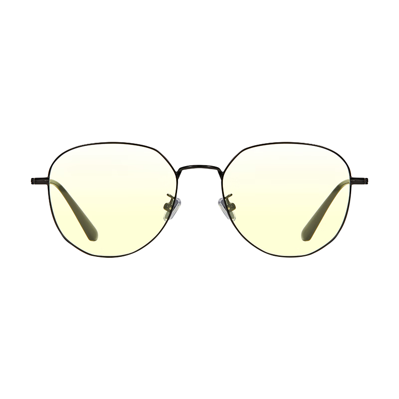 AHT 防蓝光眼镜女护目镜手机X眼镜男近视镜框学生眼镜可配度数 依视路-万新1.67防蓝光800度内