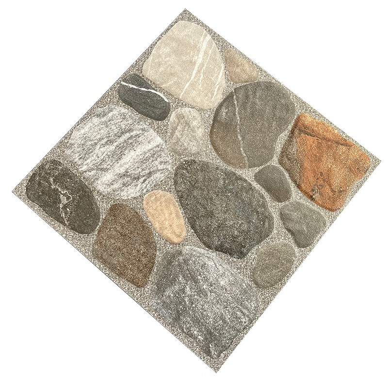 福西西室外花园庭院地砖防滑花砖别墅露台仿古砖鹅卵石阳台瓷砖院子铺