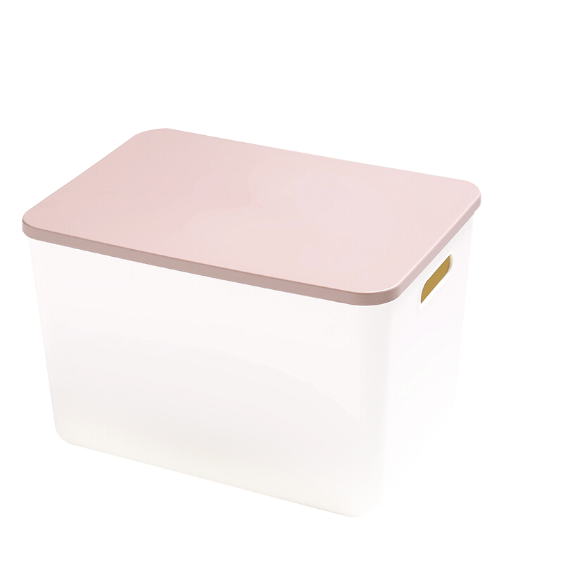 百草園抽屜收納盒長方形收納箱塑料盒襪子收納盒小盒子迷你小型儲物盒 大號手提【絳紫色 PP+PE材質(zhì)】