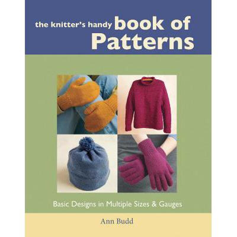 预订 knitter's handy book of patterns basic desi 英文原版