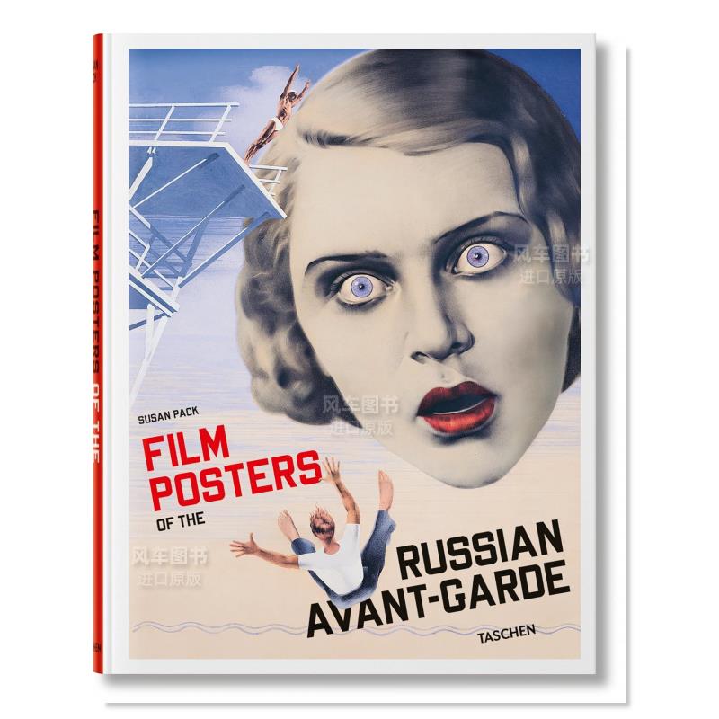 avant-garde俄罗斯先锋派电影海报英文艺术画集原版进口画册图书书籍