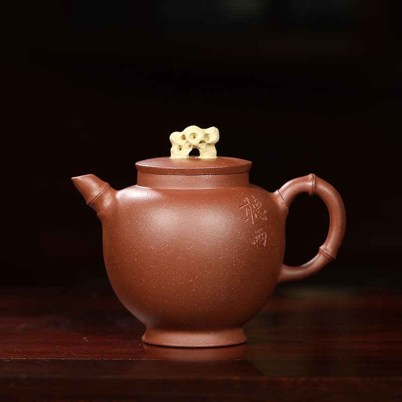 自在匠心 宜兴原矿紫砂壶纯全手工家用功夫茶具冲泡茶壶茶器 听雨