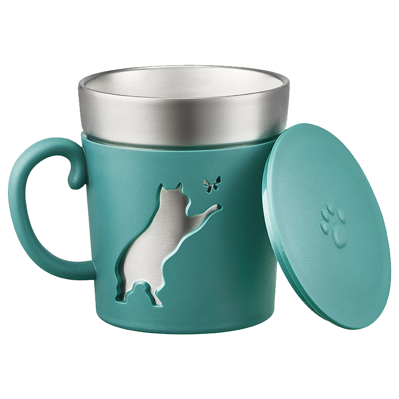 思乐得(solidware) 复古系列保温壶304不锈钢高颜值家用办公室水壶