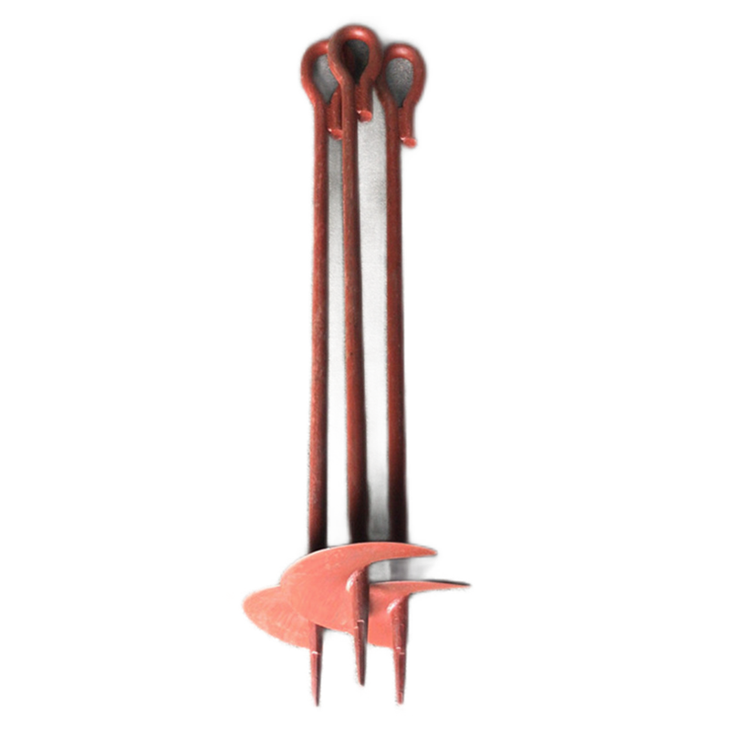 攸竹电力手动地锚钻紧固地锚钻螺旋地锚钻旋转地锚钻2t3t5吨1.