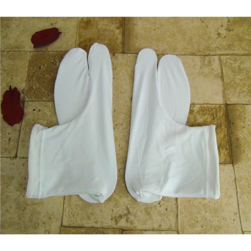 木屐袜 二趾袜 白色男女足袋  日式二指袜cosplay 白色 日本足袋36-40