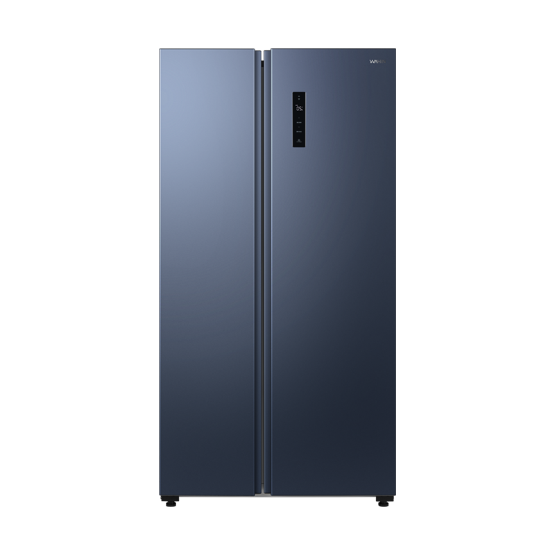 华凌605升双开门对开门冰箱 耀目蓝一级能效双变频风冷无霜PT净味智能APP家电智能 BCD-605WKPZH100030016742
