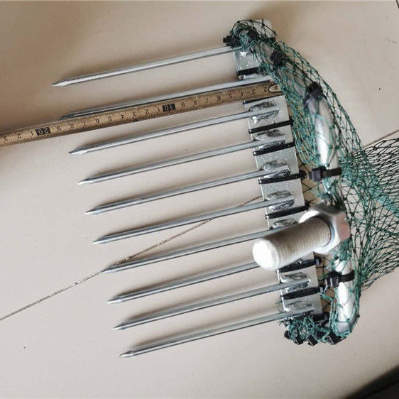 赶海抓花蛤扒网带网耙子捞贝壳搭水草工具挖蛤蜊田螺神器赶海神器 不